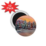 Jane s Winter Sunset -AveHurley ArtRevu.com- 1.75  Magnet (10 pack) 