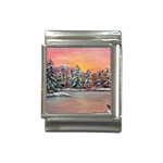 Jane s Winter Sunset -AveHurley ArtRevu.com- Italian Charm (13mm)