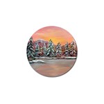 Jane s Winter Sunset -AveHurley ArtRevu.com- Golf Ball Marker (10 pack)