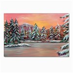 Jane s Winter Sunset -AveHurley ArtRevu.com- Postcard 4  x 6 