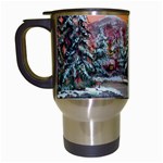 Jane s Winter Sunset -AveHurley ArtRevu.com- Travel Mug (White)