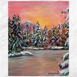 Jane s Winter Sunset -AveHurley ArtRevu.com- Canvas 16  x 20 