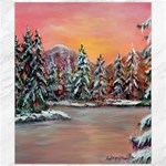 Jane s Winter Sunset -AveHurley ArtRevu.com- Canvas 20  x 24 