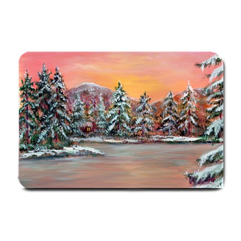 Jane s Winter Sunset 24 x16  Door Mat