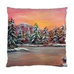 Jane s Winter Sunset -AveHurley ArtRevu.com- Standard Cushion Case (Two Sides)