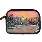 Jane s Winter Sunset -AveHurley ArtRevu.com- Digital Camera Leather Case