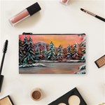 Jane s Winter Sunset -AveHurley ArtRevu.com- Cosmetic Bag (Small)