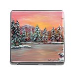 Jane s Winter Sunset -AveHurley ArtRevu.com- Memory Card Reader (Square)