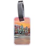 Jane s Winter Sunset -AveHurley ArtRevu.com- Luggage Tag (two sides)