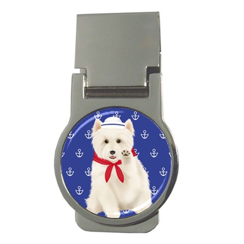 Money Clip (Round) from ArtsNow.com Front