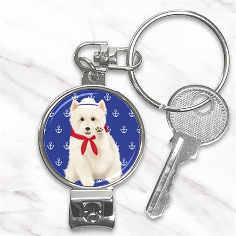 Nail Clippers Key Chain from ArtsNow.com Front