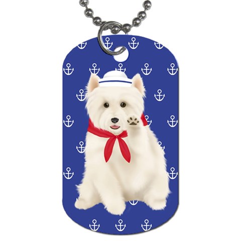 Dog Tag (One Side) from ArtsNow.com Front
