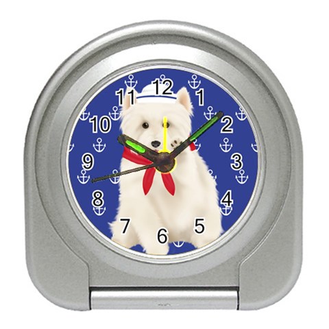 Travel Alarm Clock from ArtsNow.com Front