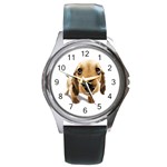 untitled Round Metal Watch