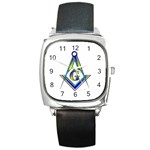 S-C GMOTMS Square Metal Watch