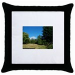 land2 Throw Pillow Case (Black)