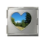 land2 Mega Link Heart Italian Charm (18mm)