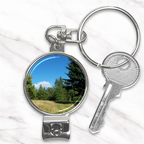 land2 Nail Clippers Key Chain from ArtsNow.com Front