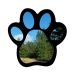 land2 Magnet (Paw Print)