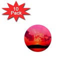 Sunset 1  Mini Magnet (10 pack) 