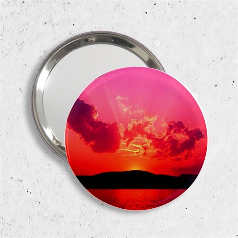 Sunset 2.25  Handbag Mirror from ArtsNow.com Front