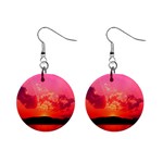 Sunset 1  Button Earrings