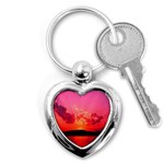 Sunset Key Chain (Heart)