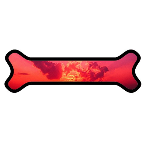 Sunset Magnet (Dog Bone) from ArtsNow.com Front