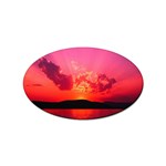 Sunset Sticker Oval (100 pack)