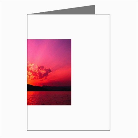 Sunset Greeting Cards (Pkg of 8) from ArtsNow.com Left