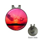 Sunset Golf Ball Marker Hat Clip