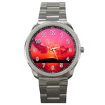 Sunset Sport Metal Watch