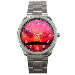 Sunset Sport Metal Watch