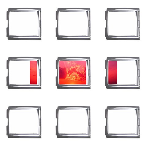 Sunset Mega Link Italian Charm (9 pack) from ArtsNow.com Front