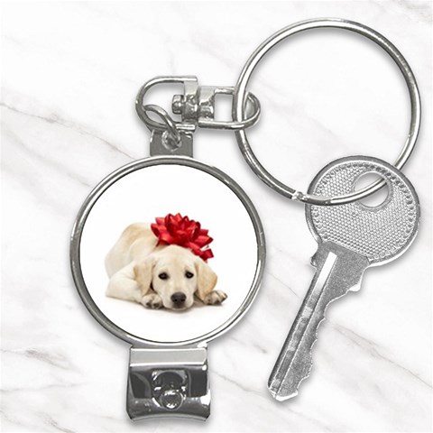 j0431254 Nail Clippers Key Chain from ArtsNow.com Front