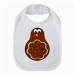 Holiday Gingerbread Cookie Bib