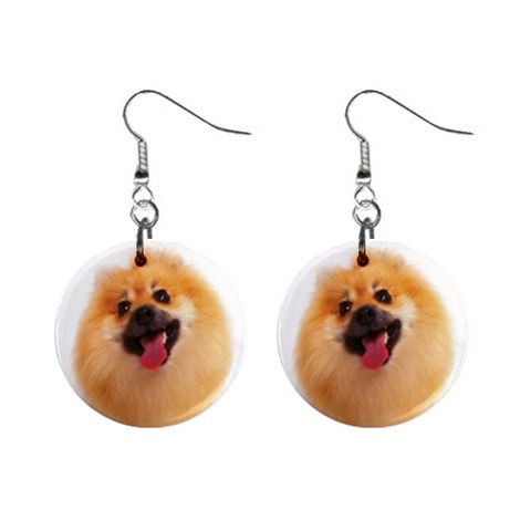 1  Button Earrings from ArtsNow.com Front