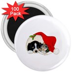 Christmas 3  Magnet (100 pack)