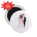 Bride and Groom 2.25  Magnet (10 pack)