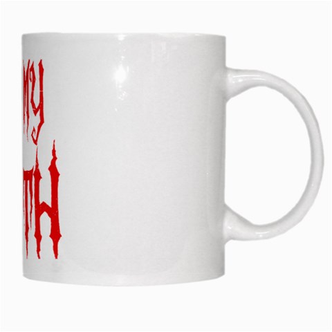 Oh My Goth White Mug from ArtsNow.com Right