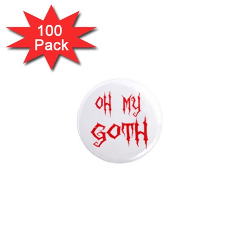 Oh My Goth 1  Mini Magnet (100 pack)  from ArtsNow.com Front
