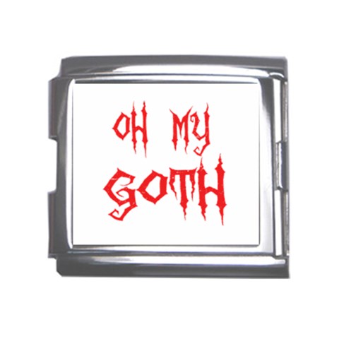 Oh My Goth Mega Link Italian Charm (18mm) from ArtsNow.com Front