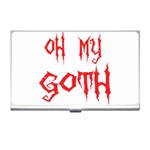 Oh My Goth Business Card Holder