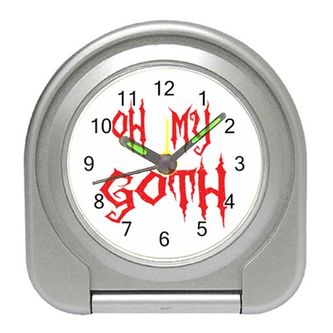 Oh My Goth Travel Alarm Clock from ArtsNow.com Front