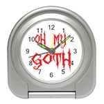 Oh My Goth Travel Alarm Clock