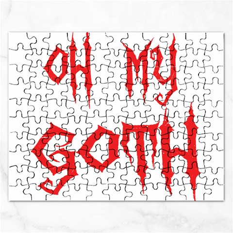 Oh My Goth Jigsaw Puzzle (Rectangular) from ArtsNow.com Front