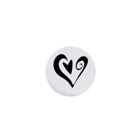 Heart Inside a Heart 1  Mini Button from ArtsNow.com Front
