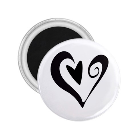 Heart Inside a Heart 2.25  Magnet from ArtsNow.com Front