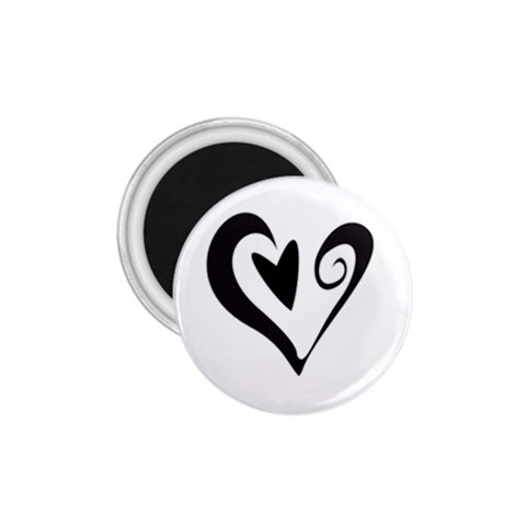 Heart Inside a Heart 1.75  Magnet from ArtsNow.com Front