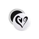 Heart Inside a Heart 1.75  Magnet